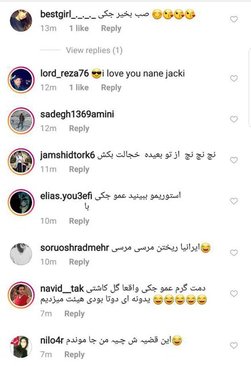 عکس/هجوم ایرانی‌ها به اینستاگرام جکی چان