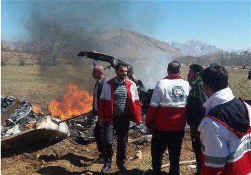سقوط بالگرد اورژانس/ شهادت هر ۵ سرنشین بالگرد/ مادر باردار نجات یافت