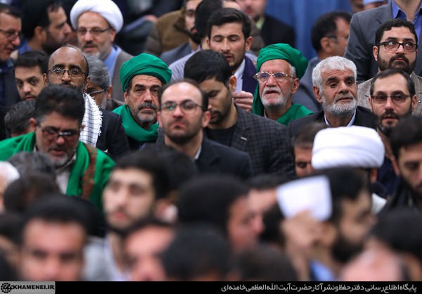 از سرمایه مداحان باید در راه اهداف حسینی و فاطمی استفاده شود/ نباید از دشمن ترسید و دچار اشتباه محاسبه شد/ ملت ایران قوی‌تر از ۴۰ سال قبل و دشمنان آن ضعیف‌تر شده‌‌اند
