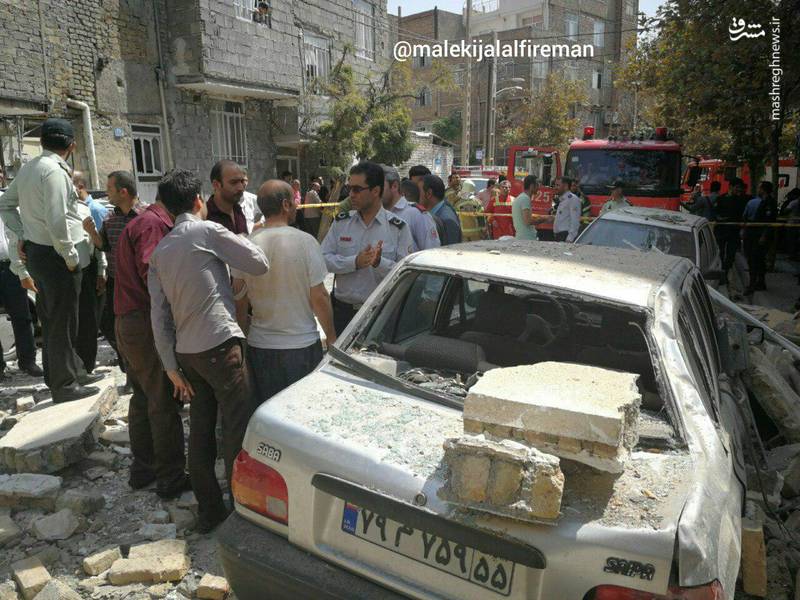 عکس/ انفجار مرگبار در تهرانپارس