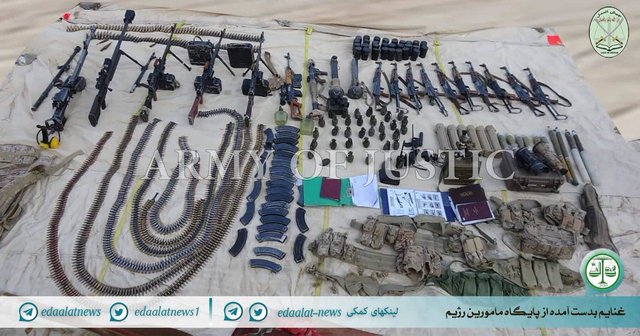 اولین تصاویر ادعایی جیش العدل از نیروهای ربوده شده در میرجاوه