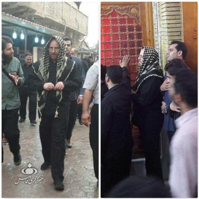 عکس/ محمدباقر قالیباف در نجف اشرف