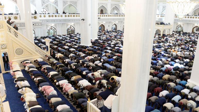 افتتاح بزرگترین مسجد اروپا در چچن+عکس